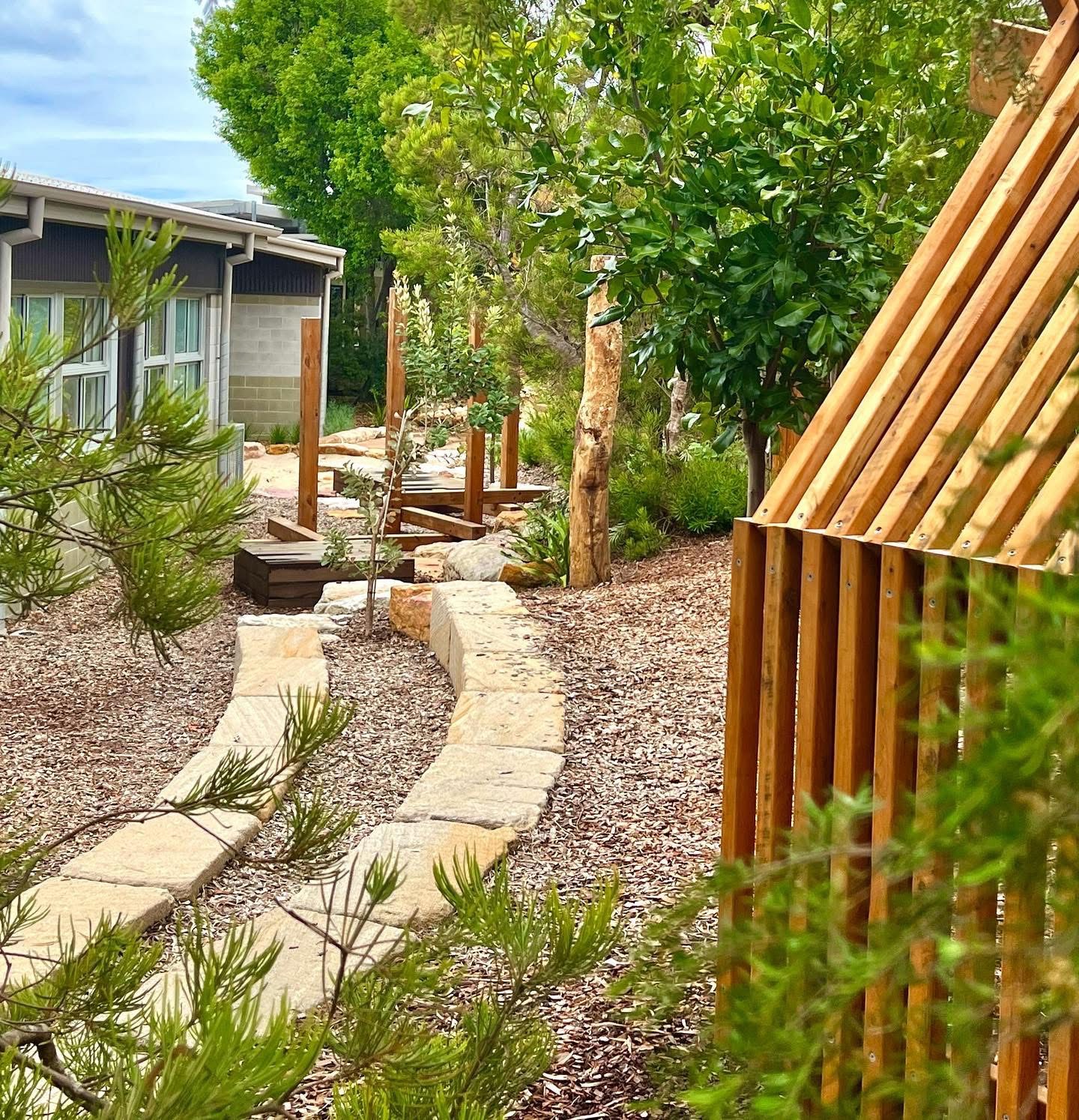 peregian springs school landscaping playground